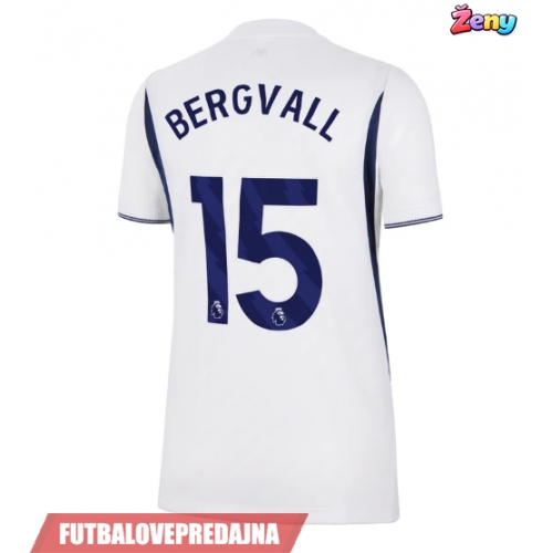 Lacne Ženy Futbalové dres Tottenham Hotspur Lucas Bergvall #15 2026-27 Krátky Rukáv - Domáci